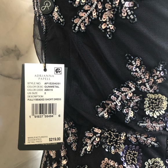 Adrianna Papell Beaded Gown - Picture 11 of 17